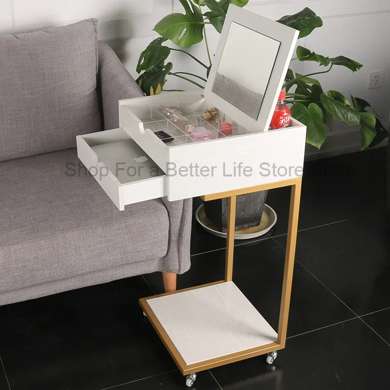 

Exquisite Design Dressers Multifunctional Speciality Shelf Makeup Dressers Mirror Filing Schminktisch Salon Furniture ZT50SD