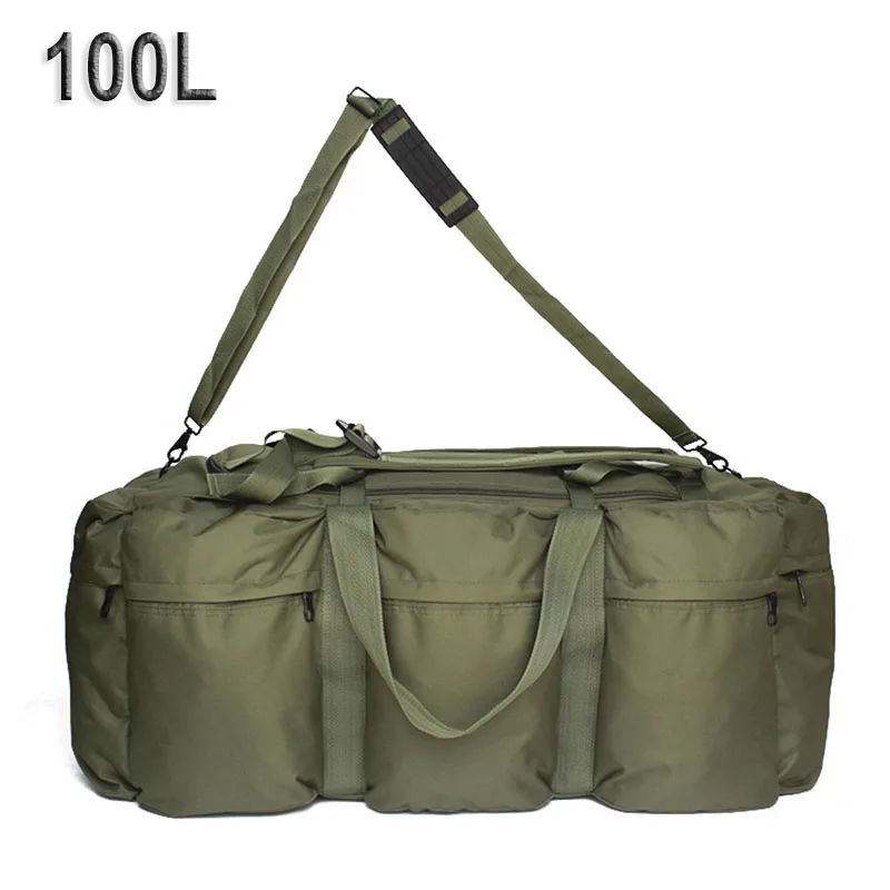 

100L Super Large Capacity Backpack Camping Men Camping Storage Bag Men Tent Canopy Shoulder Bag Travel Handbag