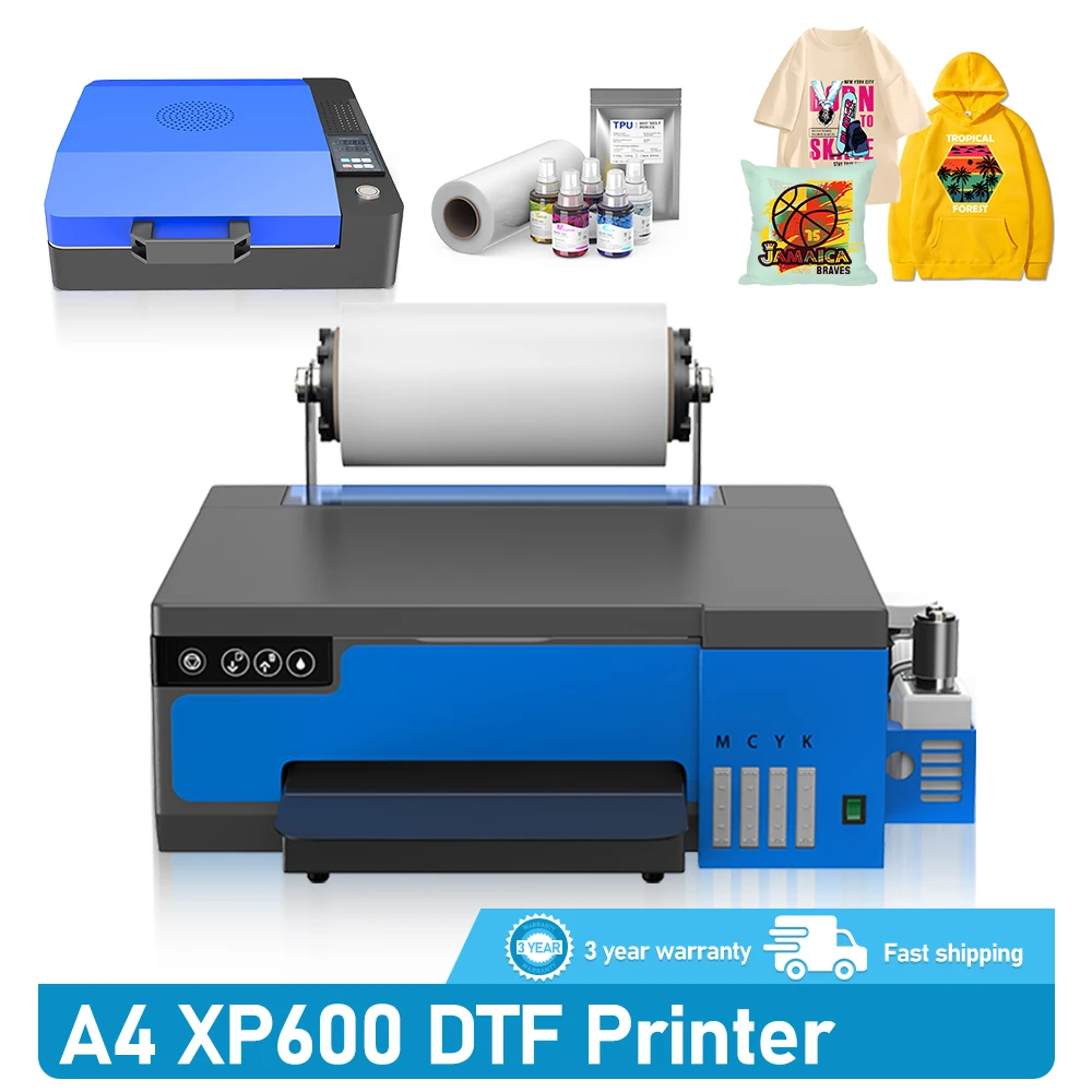 

A4 DTF Printer XP600 T-shirt Printing Machine DTF Transfer Printer Direct to Film For Clothes Textile XP600 A4 L805 DTF Printer