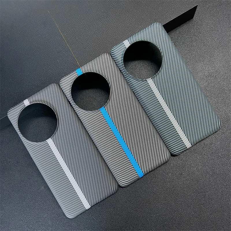 For OnePlus 13 Skin Feel Carbon Fiber Texture Case for OnePlus 13 Ultra-Thin Protective Cover Fashion Color Collision Funda Capa