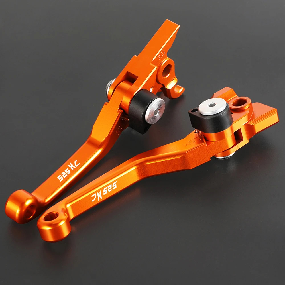 For 525XC 525 XC XCW 2003-2007 2006 2005 2004 Accessories Motocross Pivot Brake Clutch Levers Dirt Bike Handle Grip Handlebar