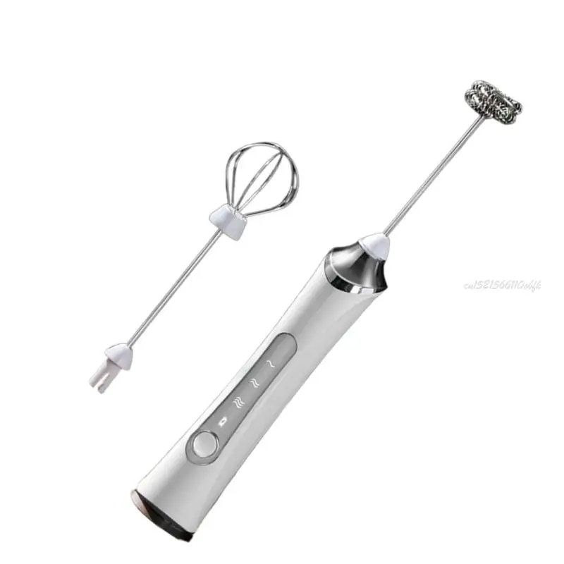 27RB 전기 우유 거품기 충전식 우유 거품 제조기 인체공학적 휴대용 거품기