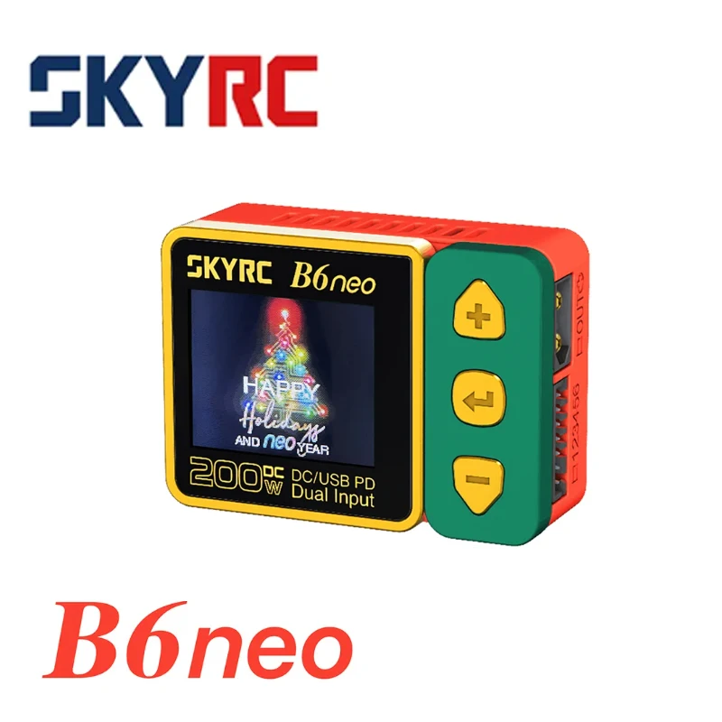 SkyRC B6neo Global Limited Special Version Smart Charger DC 200W PD 80W Battery Balance Charger SK-100198 Christmas Version