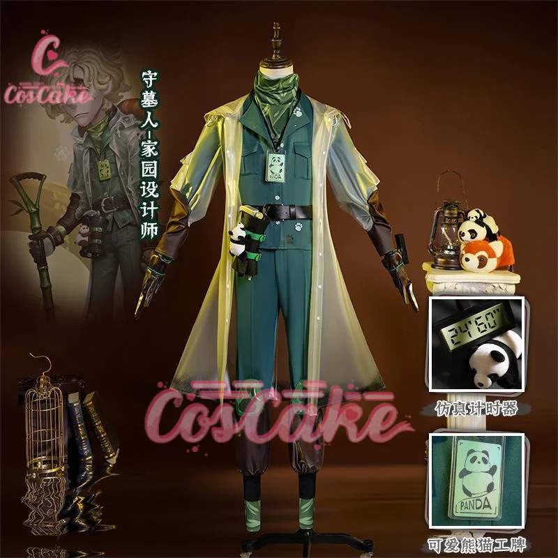 Andrew Kreiss Cosplay Costume Game Identity V Grave Keeper Uniform Halloween Carnival Party Christmas Play Role Clothes Clothing