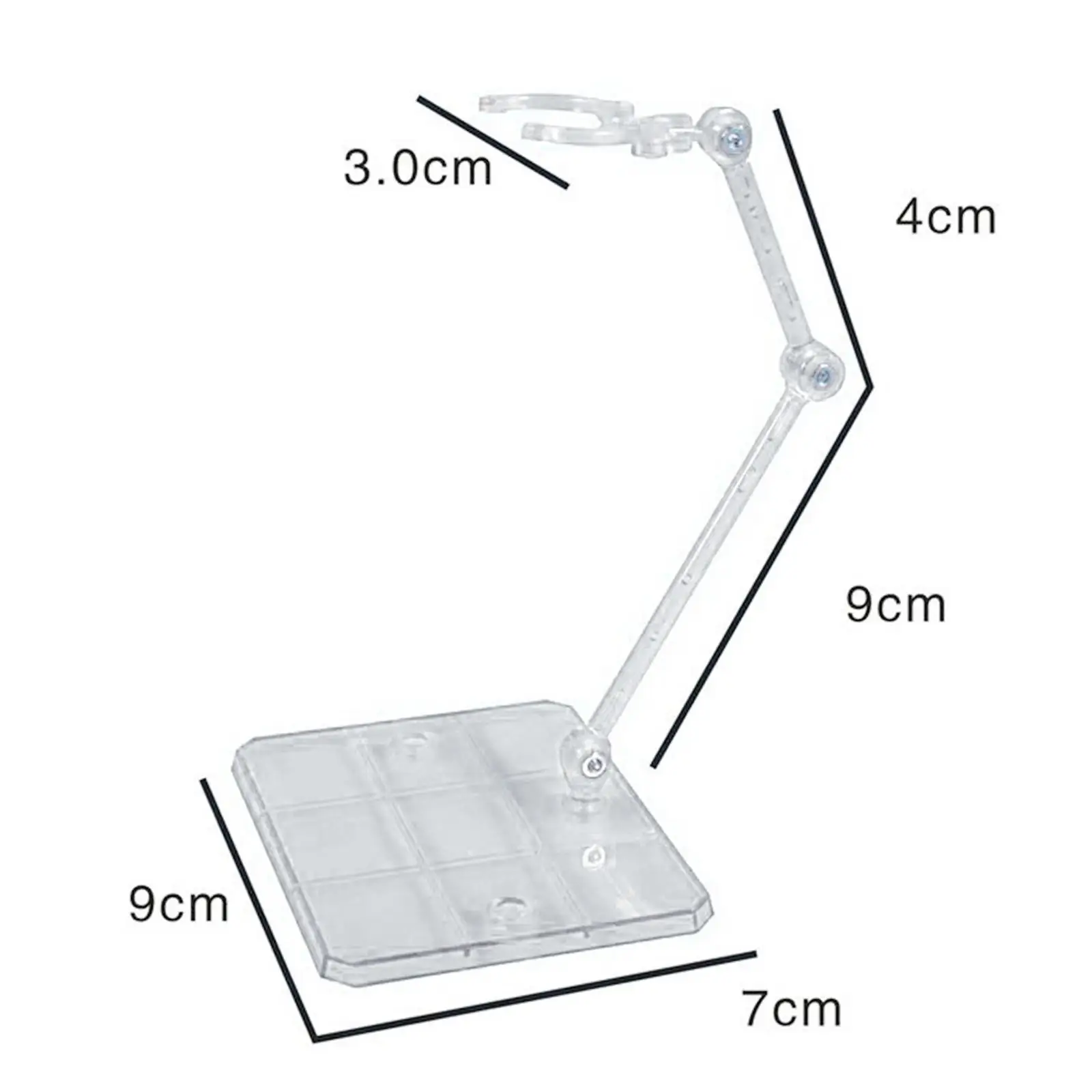 Model Display Houder Basis Displaystandaard, voor Figuren Poppen Collectibles Decor