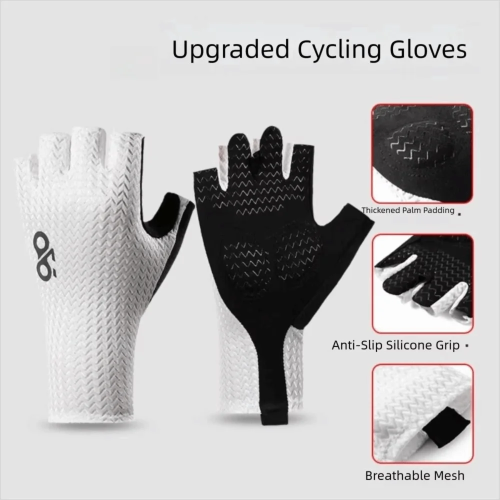 

High Quality Breathable Cycling Gloves Shockproof Wear-Resistant Road Bike Glove Anti-Slip Motorcycle Glove Cooling Sport Gear