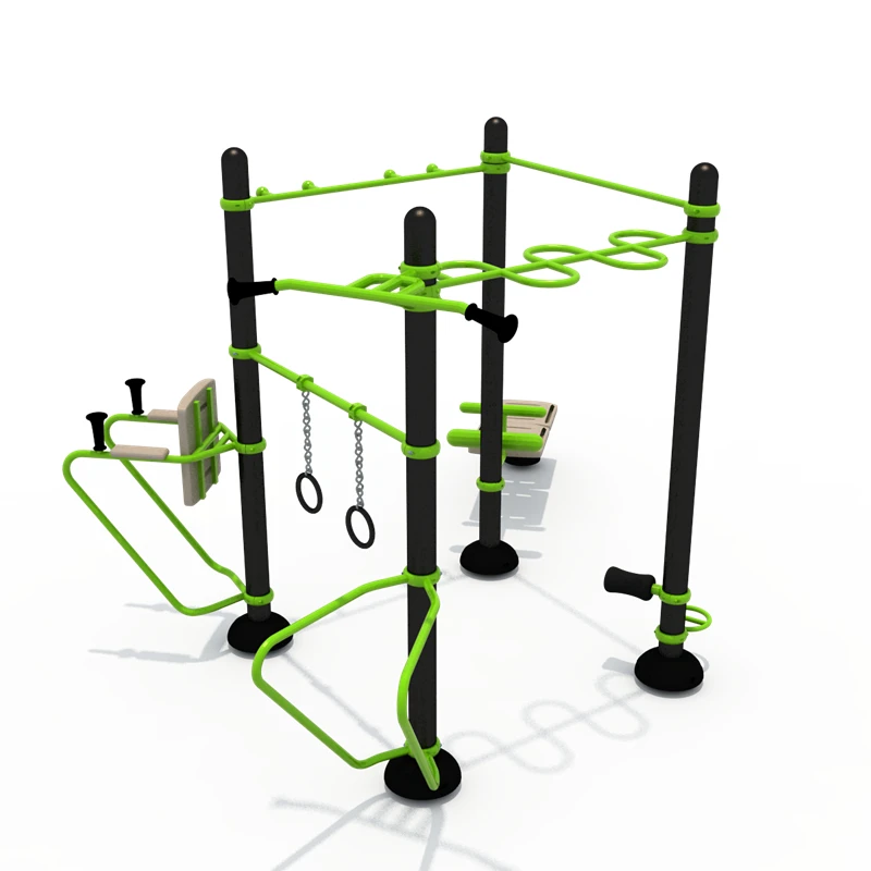 Parallel Monkey Bars Bench Press Body Training Modern Galvanized Steel Outdoor Playground Fitness Equipment
