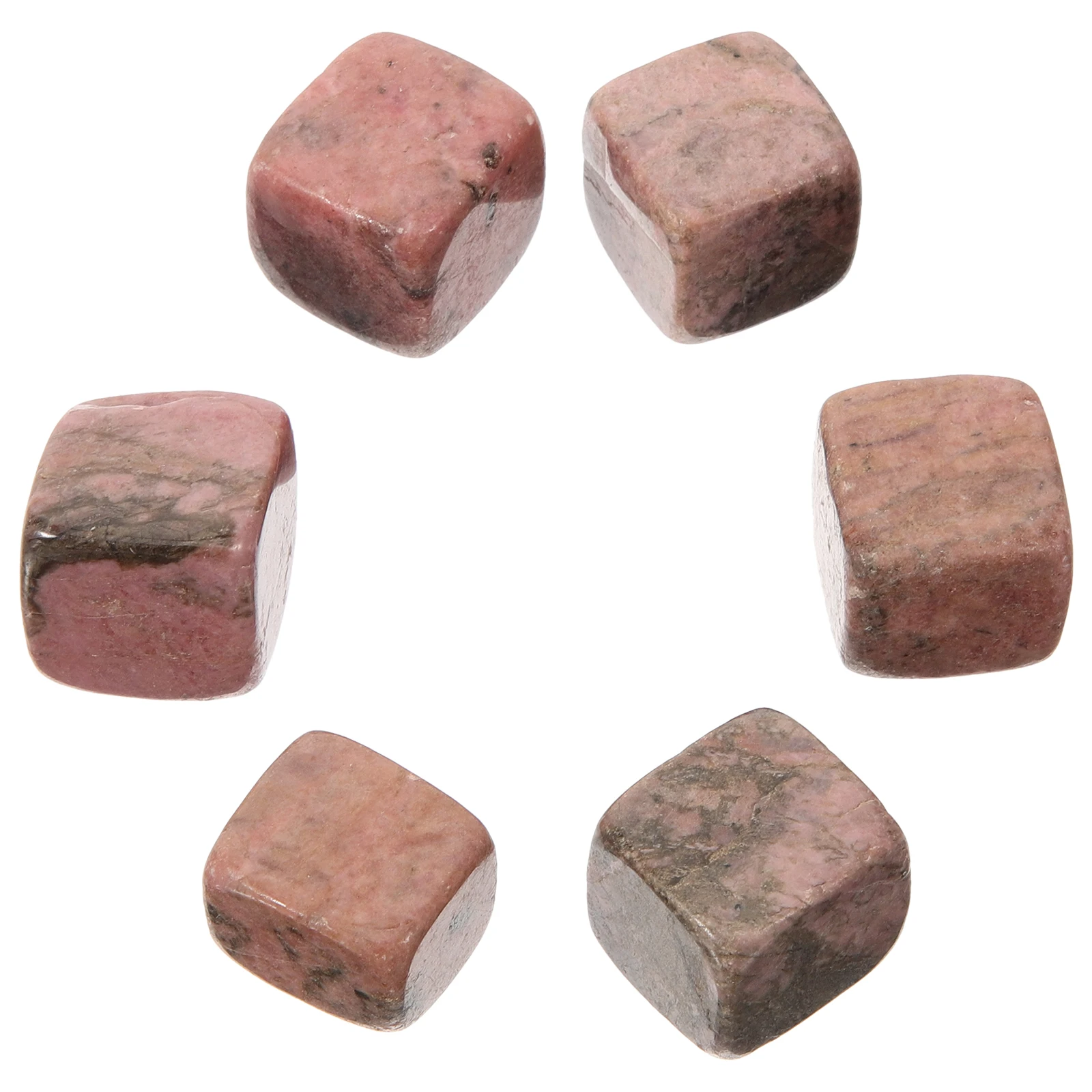 

6 pcs Whiskey Stone Ice Cubes 0 8 Inch Reusable Drink Chilling Stones for Whiskey Beverages Crystal Gifts Set