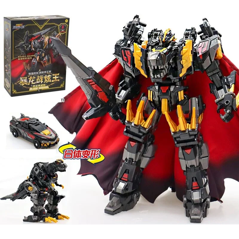 Mini Force 8 Dinoid Warrior Transform Combined Mecha Robot Action Figures Toys Miniforce REX KAISER Dinosaur Model