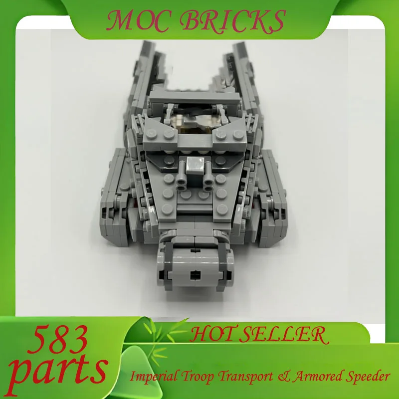 تخصيص 583 أجزاء MOC القوات الإمبراطورية النقل و المدرعة سبيدر معركة عيد الميلاد لغز DIY بها بنفسك عيد ميلاد الجمعية لعبة الهدايا #5
