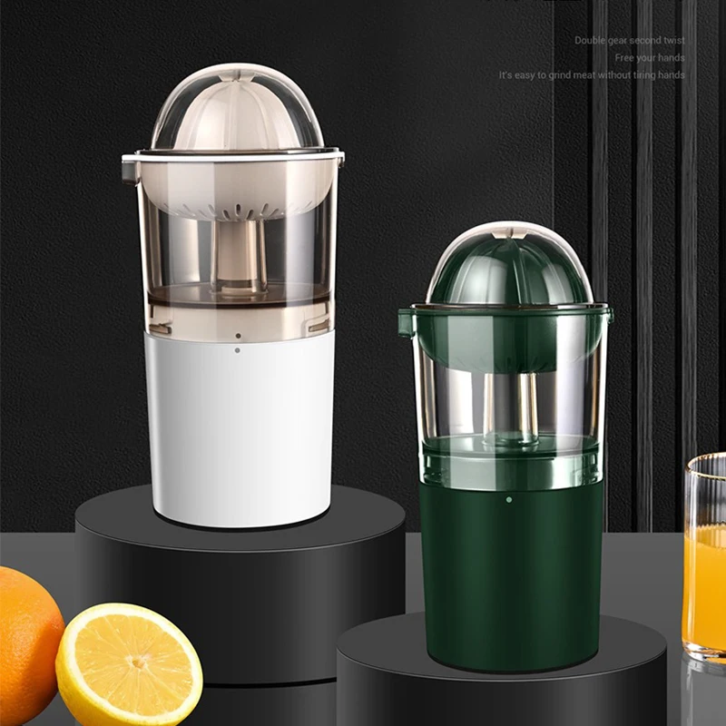 

USB Chargeable Juicer Fruit Press Machine for Home Kitchen 250ml Portable Electric Juicer Orange Lemon Fruit Squeezer Extractor