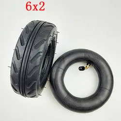 Super 6 inch 6X2 Tire and Inner Tube Set for Electric Scooter Wheel Chair Truck F0 Pneumatic Wheel Trolley Cart Air Wheel Bike