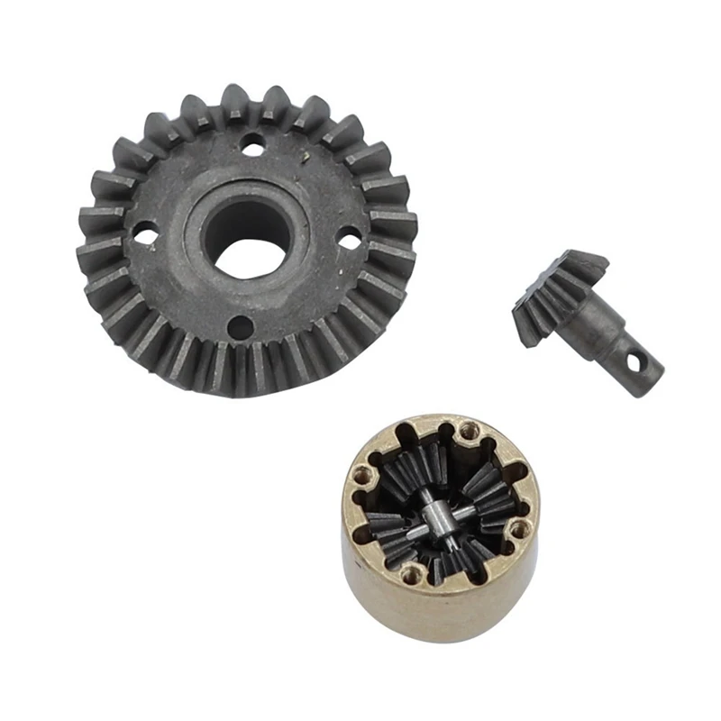 For FMS FCX24 Metal Front Rear Axle Differential Diff Gear 1/24 RC Car Upgrades Parts Accessories