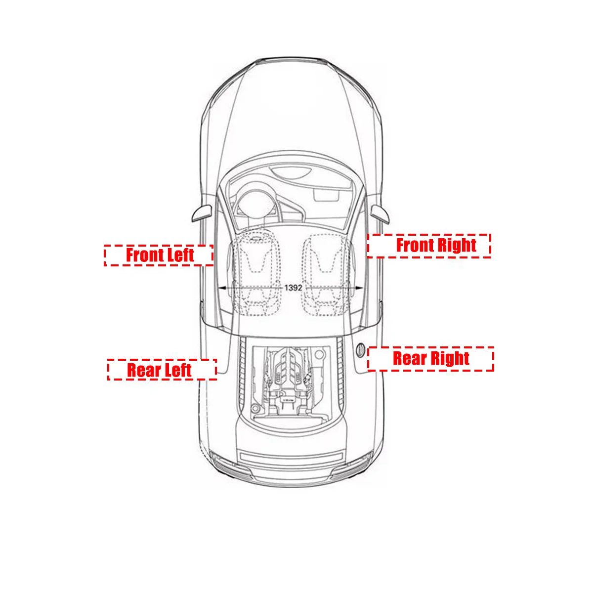 Cubierta de portaequipajes para Hyundai Tucson IX35 TUCSON 2011-2015 Panorama, cubierta de techo trasero y delantero