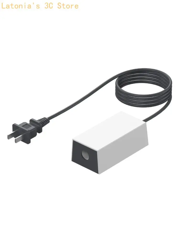 Gray Black Wall Power Adapter, 60W 30V 2A AC100-240V Adapter with US 2Prong Plug for Home Desk Setups Alternating Current Use