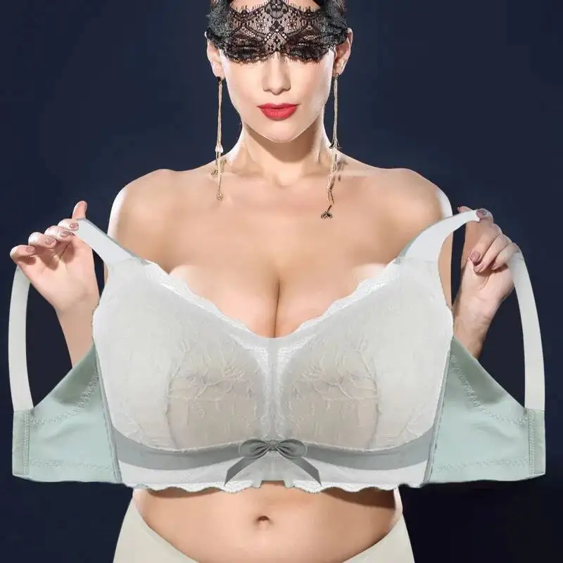 Sexy Lace Plus Size Bra For Women Push Up Bras Underwear B C D E F G 75 80 85 90 95 Brasier Mujer Brassiere Femme