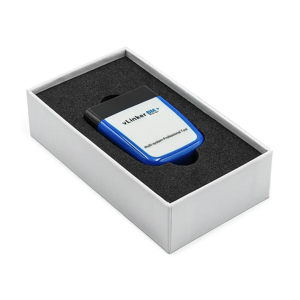 vLinker BM+ BLE Bluetooth .0 OBD2 Scanner OBD Adapter ELM327 V2.2 Auto Code Reader for BMW Coding & Full System Diagnosis
