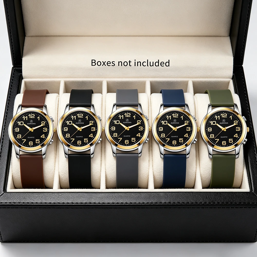 5/1pc montre neuve, accessoires à la mode et avant-gardistes, très agréable à porter, texture exceptionnelle