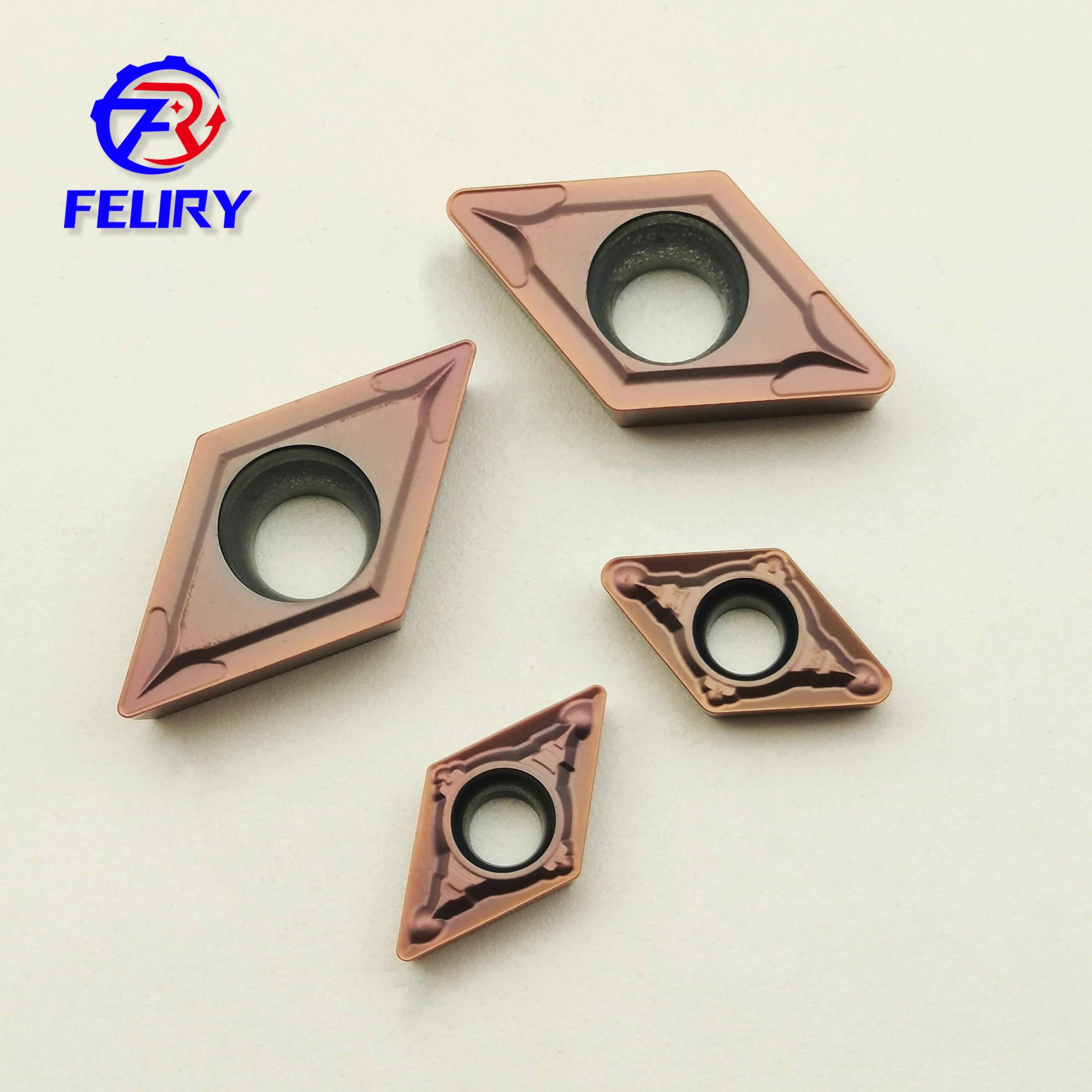 

DCMT070204 DCMT070208 DCMT11T304 DCMT11T308 high-quality cemented carbide tools can process steel parts and stainless steel DCMT