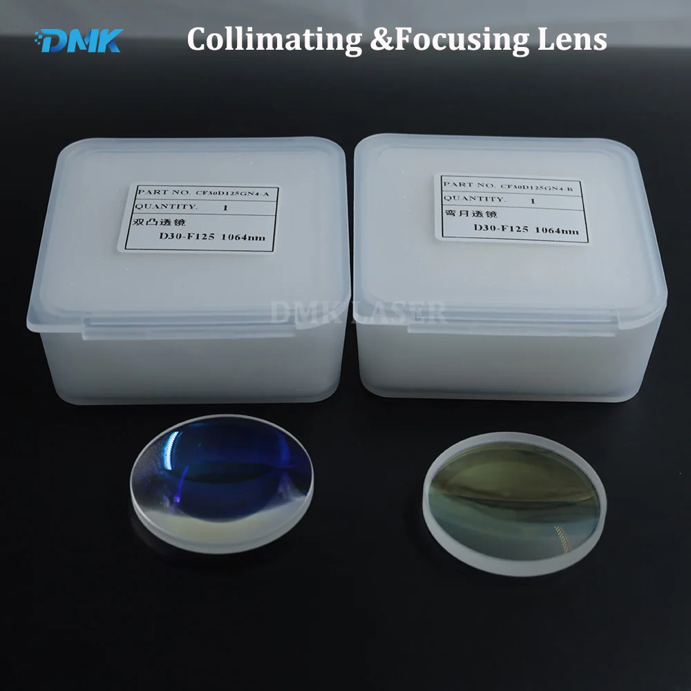 D30 F75/100/125/150/155mm Fiber Laser Collimating Lens fused sillica Fiber Focus Lens 1064nm Laser