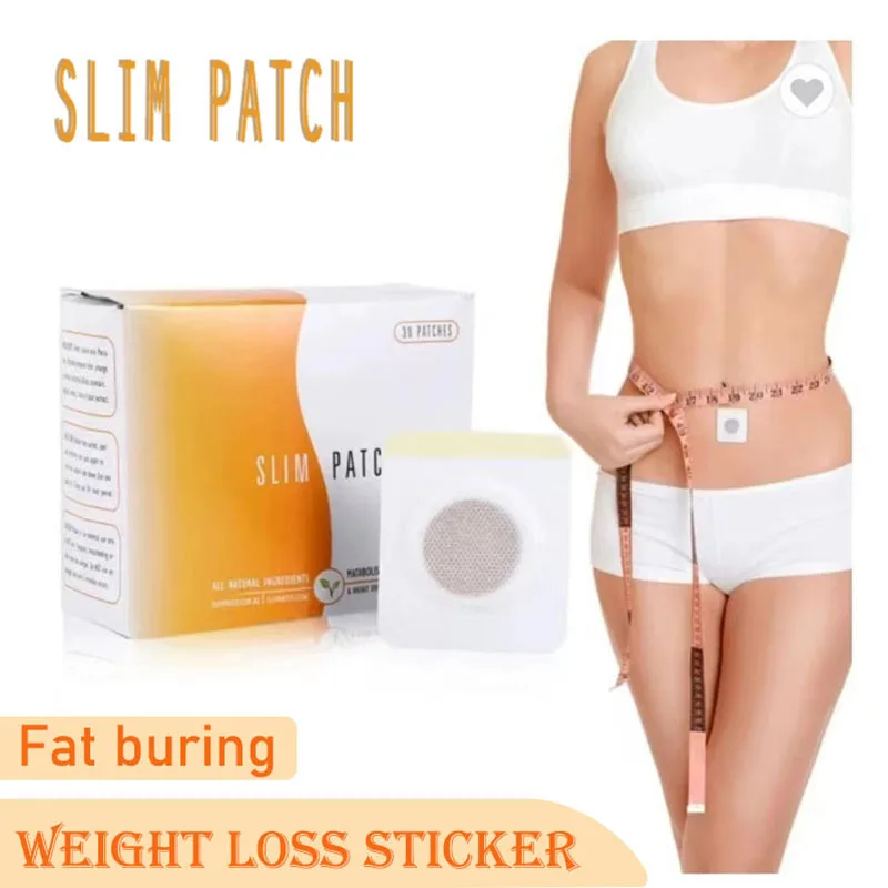 Slim Patch Loss Weight Sticker Fat Burning Improve Stomach Slimming Stick Magnetic Healthy Lazy Slimming Paste for Women & Men