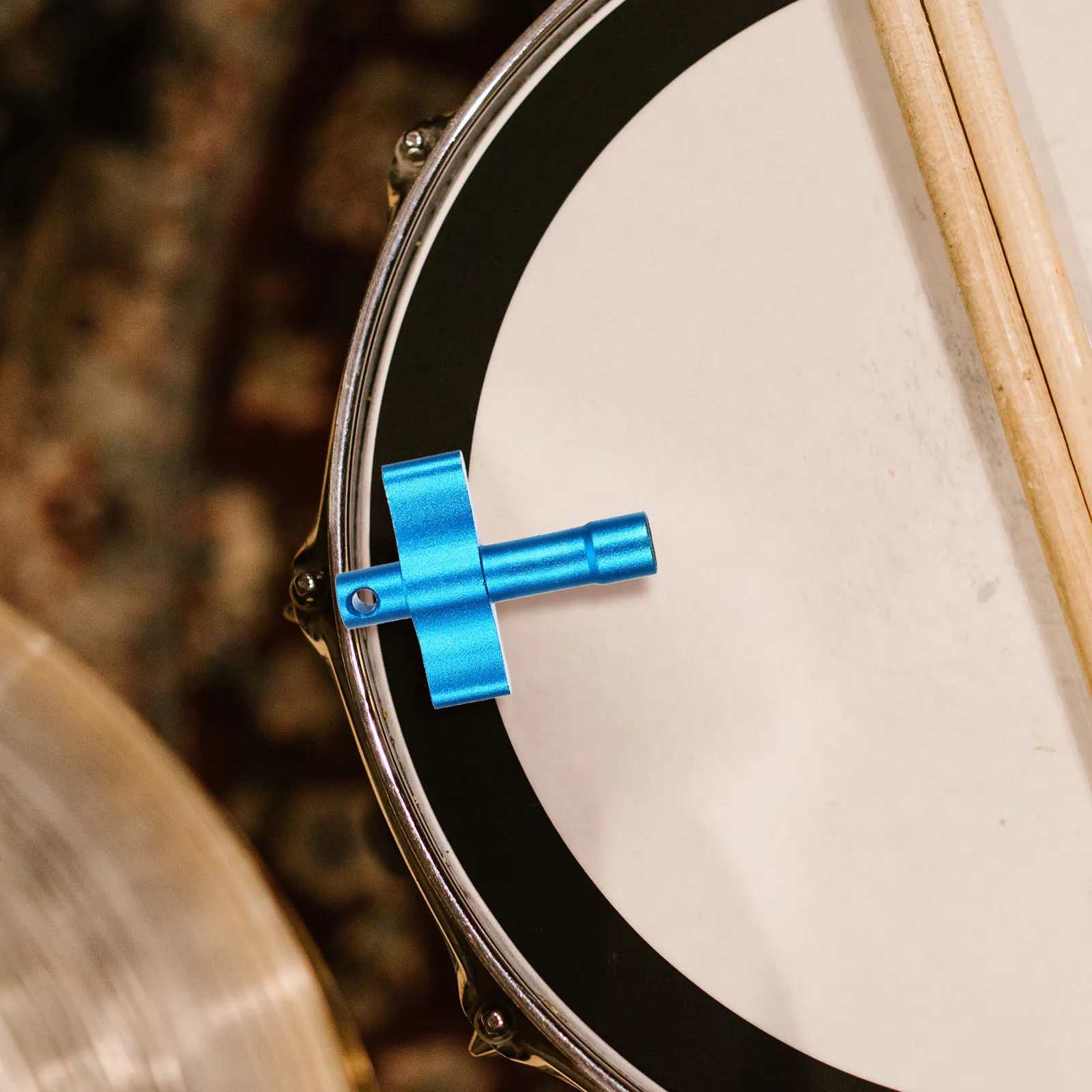 

Blue Drum Wrench Key Tuner Square Mouth Opener Tool Drummers Keys Metal Musical Instruments and Accessories Tuning Tools