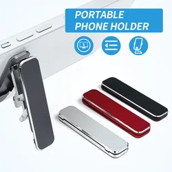 Universal Mini Phone Stand Adjustable Back Sticker Self-Adhesive Folding Invisible Desktop Stand for Xiaomi IPhone Huawei