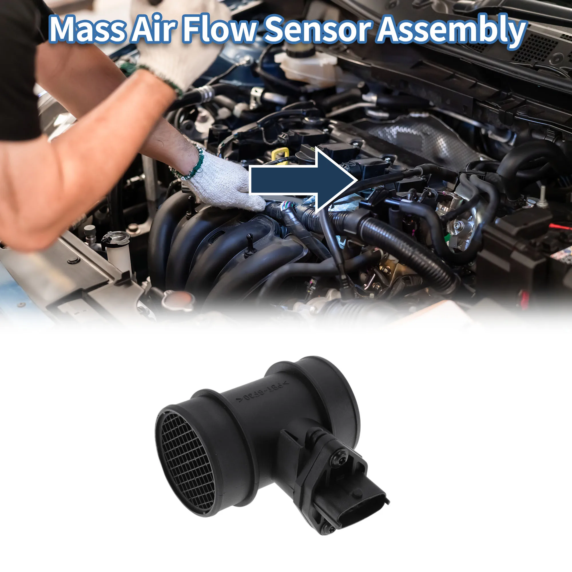 

Датчик массового расхода воздуха UXCELL в сборе No 93179927 для Opel для Astra H 2006-2014 гг.