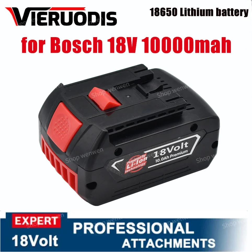 

18V Battery Bosch 10.0Ah for Bosch Electric Drill 18V Rechargeable Li-ion Battery BAT609 BAT609G BAT618 BAT618G BAT614