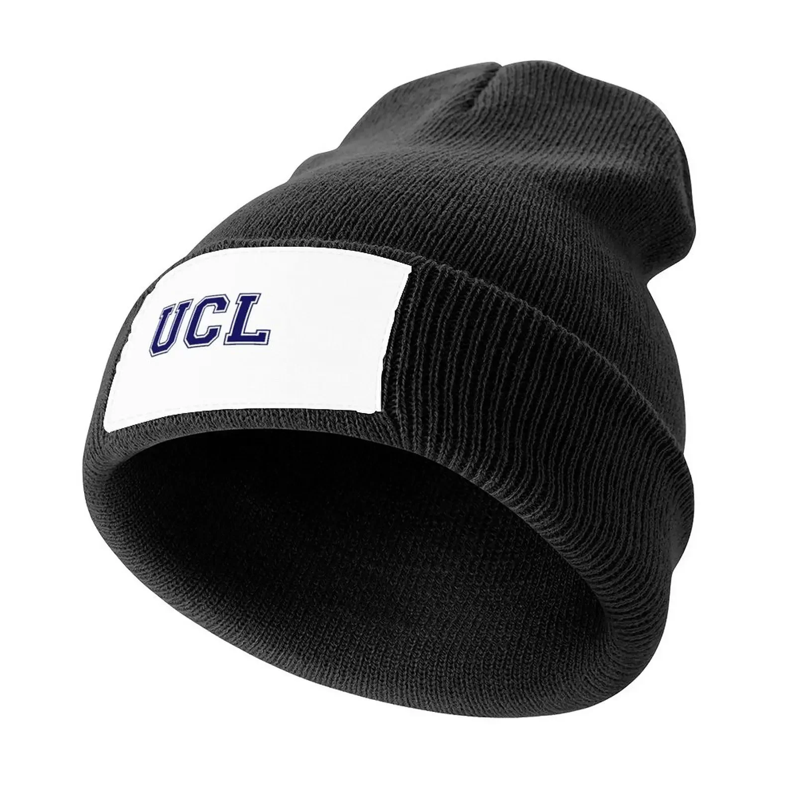 قبعة UCL University College London Logo Blue Knitted Cap Golf Bobble Hat ملابس الجولف للرجال قبعات نسائية