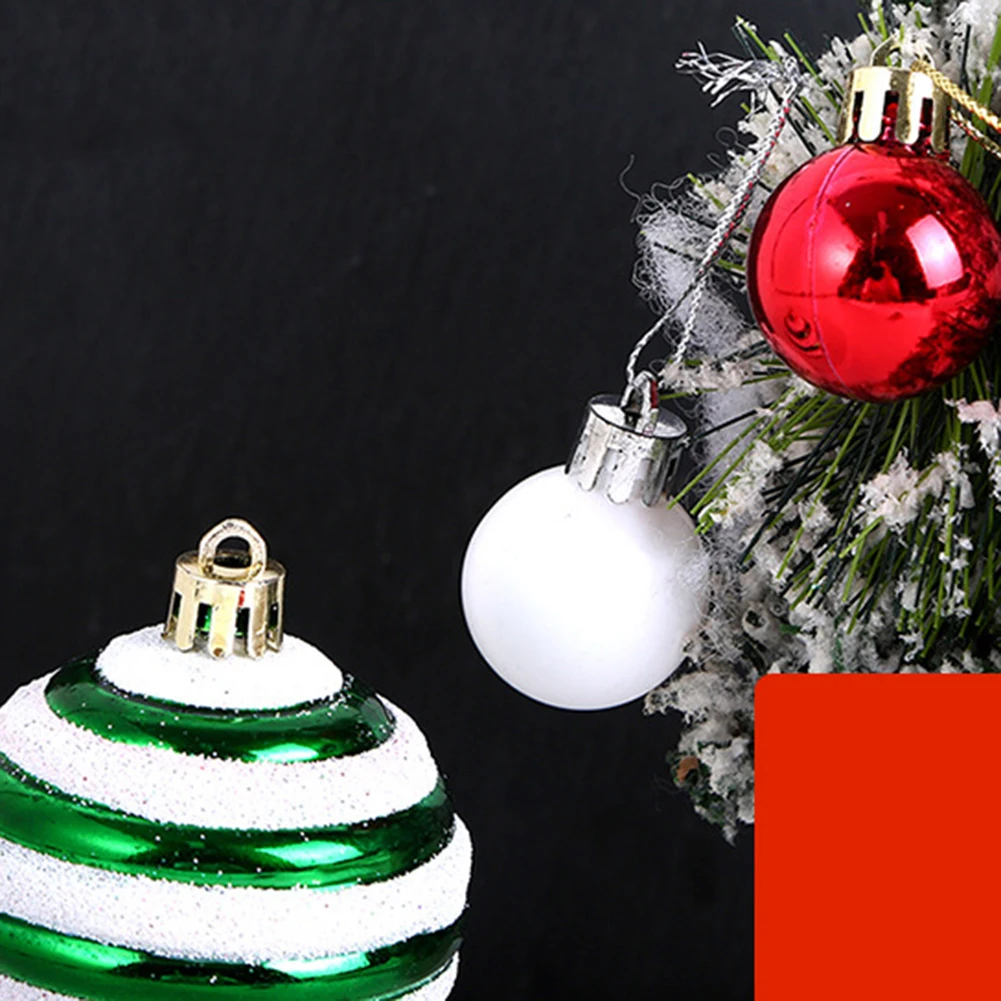 Christmas Tree Decorations Electroplated Christmas Balls 20 Pieces Set 6 Cm Diameter Hooks And Lace Ropes Included