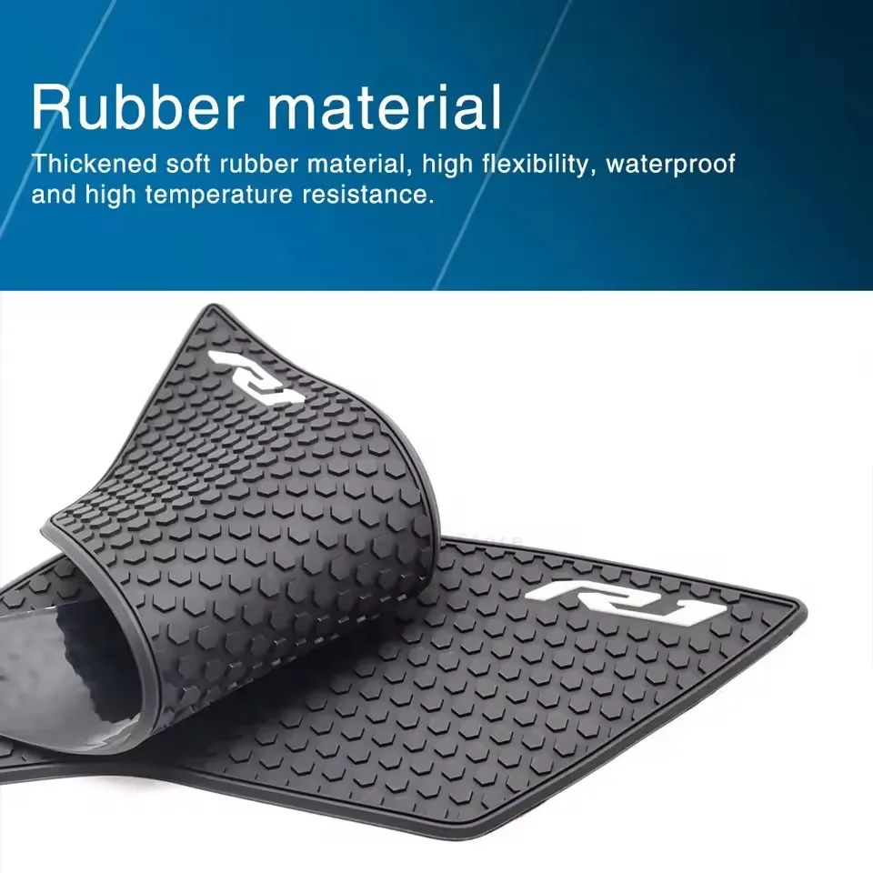 Motorcycle Side Fuel Tank Pads Protector Stickers Knee Grip Traction Pad For Yamaha YZF R1 R1M YZFR1 YZF-R1 2015 - 2021