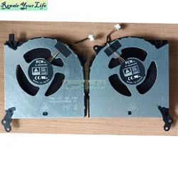 DC 12V CPU GPU Cooling Fan For Lenovo Legion 5-15ARH05H 82B1 5P-15ARH05H 82GU Laptop Parts Fan Cooler Radiators FN51 FN50 New