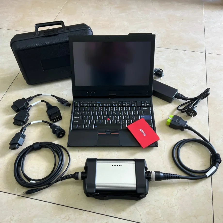 

for V/olvo Truck Interface Diagnostic Tool Vcads Pro Scanner Software with Laptop CF-19 Touch Screen PC i5 4g Ready to Work