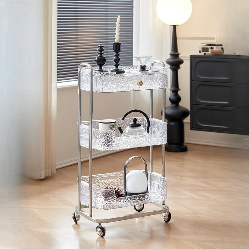 

Cosmetic Trolley Cart Tool Trolly Rolling Storage Cart Wheels Furniture Beauty Salon Furniture Organizers Trolleys Carrito Cart