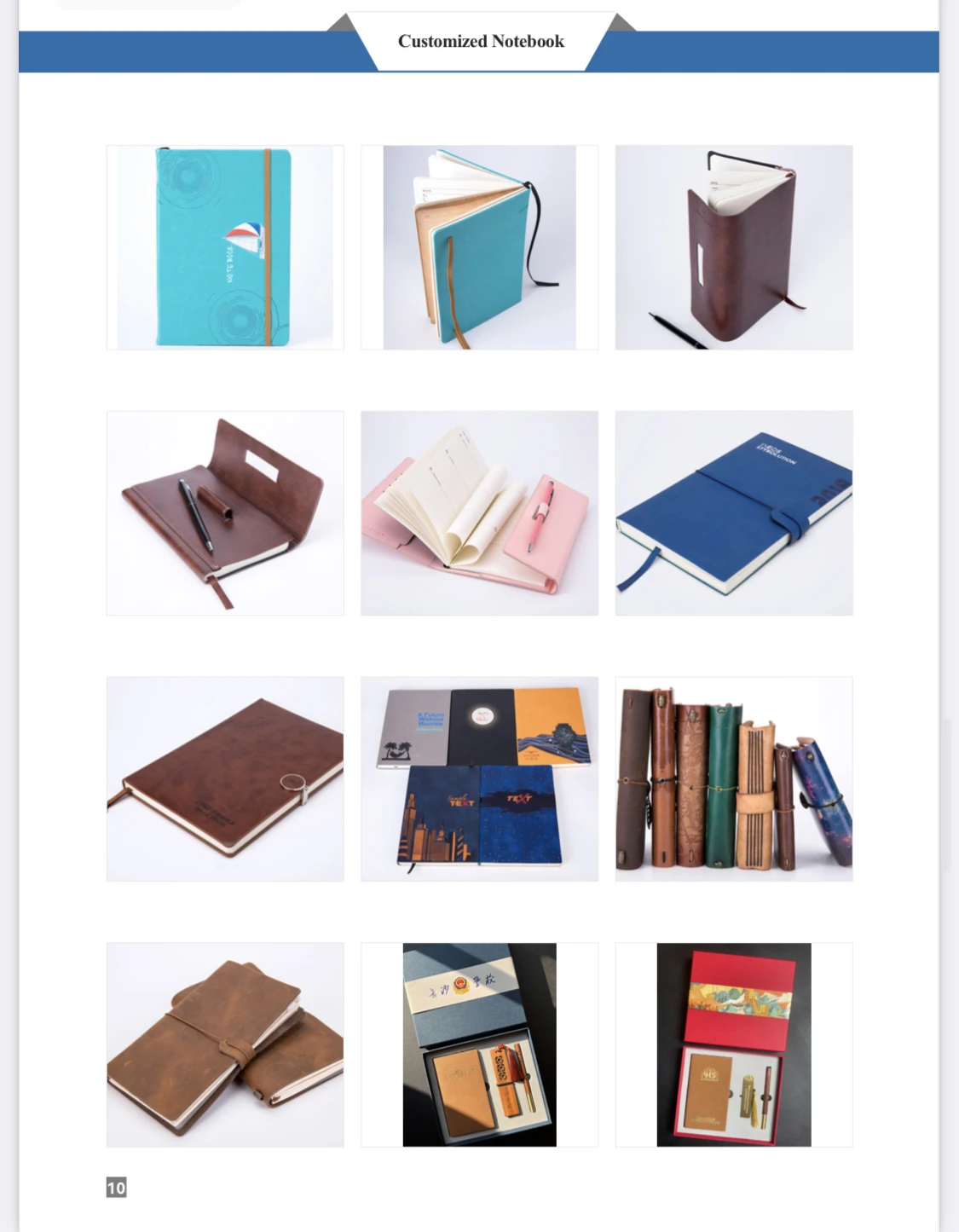 Gratis 1 Warna Logo Disesuaikan Buku Catatan Perlindungan Lingkungan dengan Pena Buku Catatan Alat Tulis, 1000 Buah/Lot