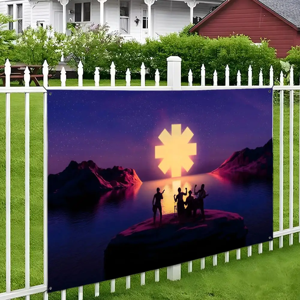 Red Hot Chili P-Peppers band Flags Wall Hanging Tapestry Outdoor Decorative flag Background Blanket