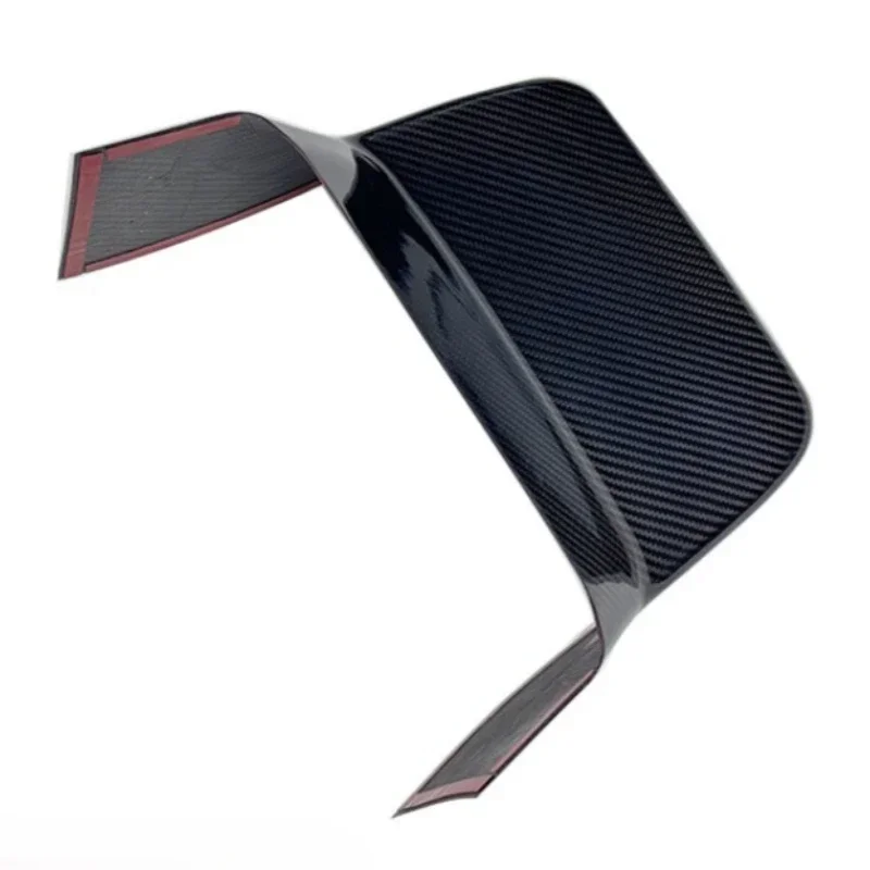 

For Toyota Prado Real Dry Carbon Fiber 2024-2025 Interior Rear Air Vent Lower Cover Panel Trim Modification Accessory Decoration