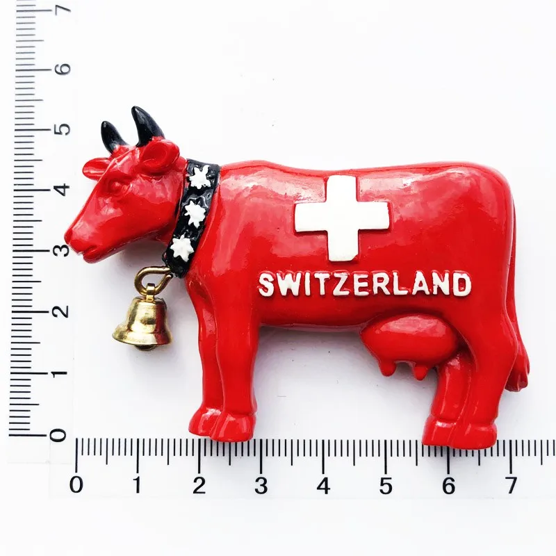 Switzerland Luzern Fridge Magnet Souvenir Resin Refrigerator Stickers Jungfrau Alps Creative Magnets Home Decoration Gifts