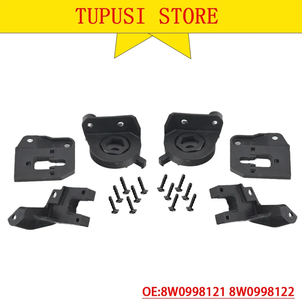 Reparaturset für Halterungsklammern für Audi A4 S4 2016-2026, vorne rechts und links, Scheinwerfer 8W0998122 8W0 998 122 8W0998121 8W0 998 121