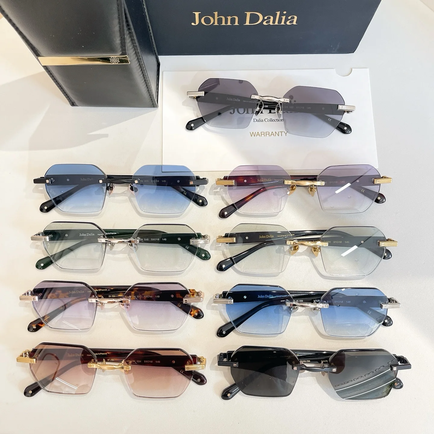 

Оригинальные дизайнерские солнцезащитные очки JOHN DALIA JD MARLON Boundless, модные мужские и женские солнцезащитные очки с коробкой