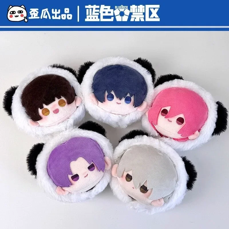 Anime BLUE LOCK Cosplay Mikage Reo Isagi Yoichi Nagi Seishiro Bachira Meguru Adorable 10cm Backpack Pendant Keychain Gift