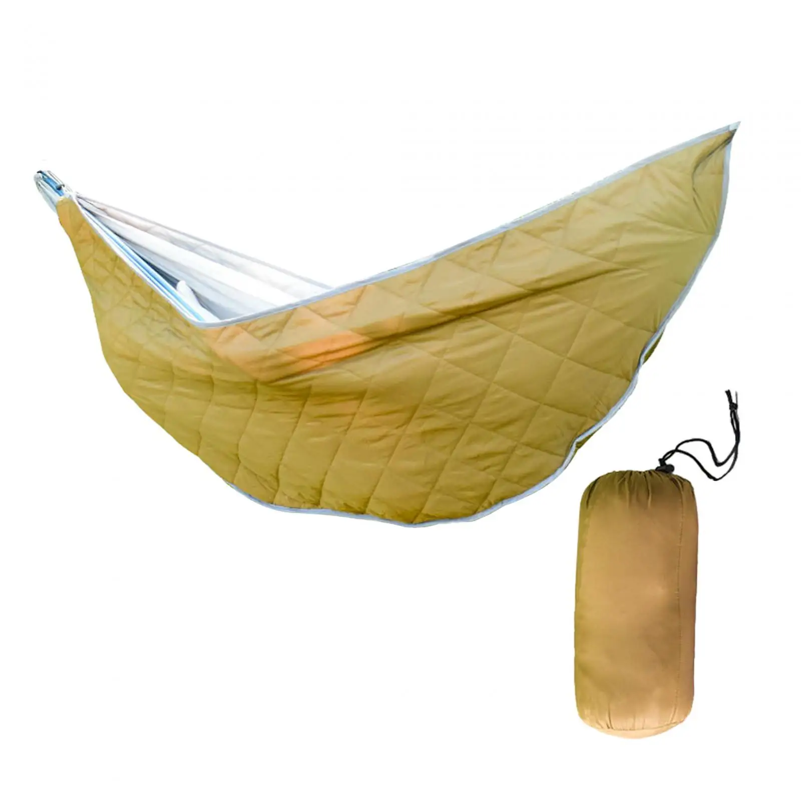 Camping Hammock Windproof Insulation Cover Breathable Thermal Thickened Warm Hammock for Hiking Camping Travel Trekking Backyard