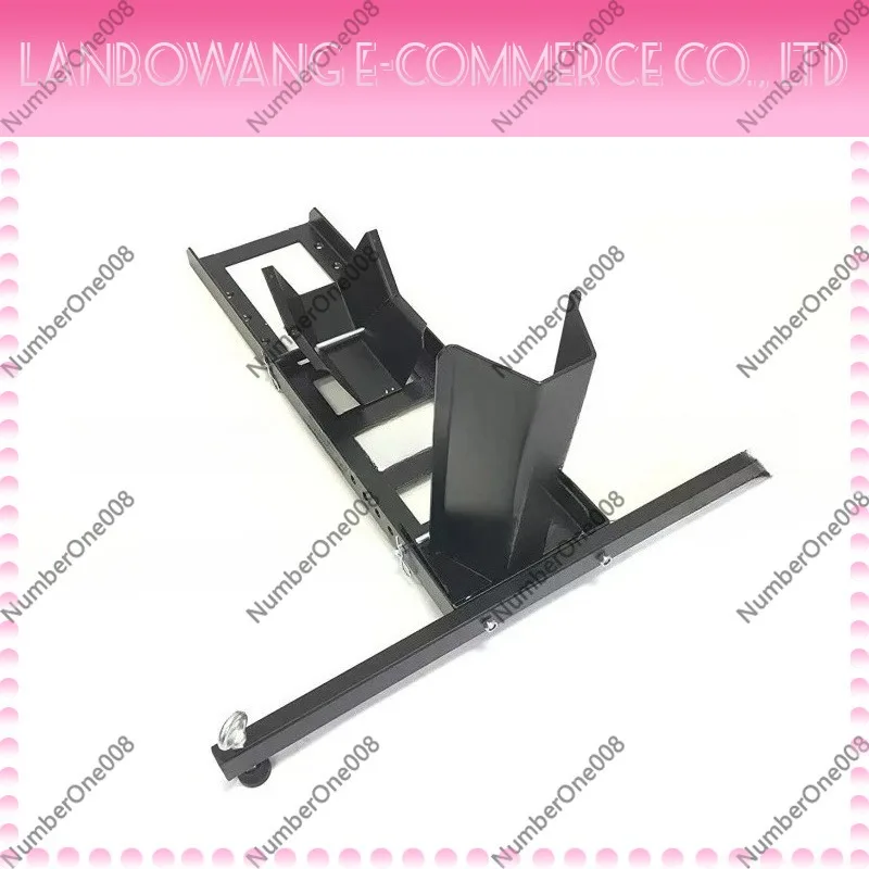 Suitable for Upright Heavy-duty Steel Motorcycle Front Wheel Support with Adjustable Holes for Motorcycle Wheel Stops