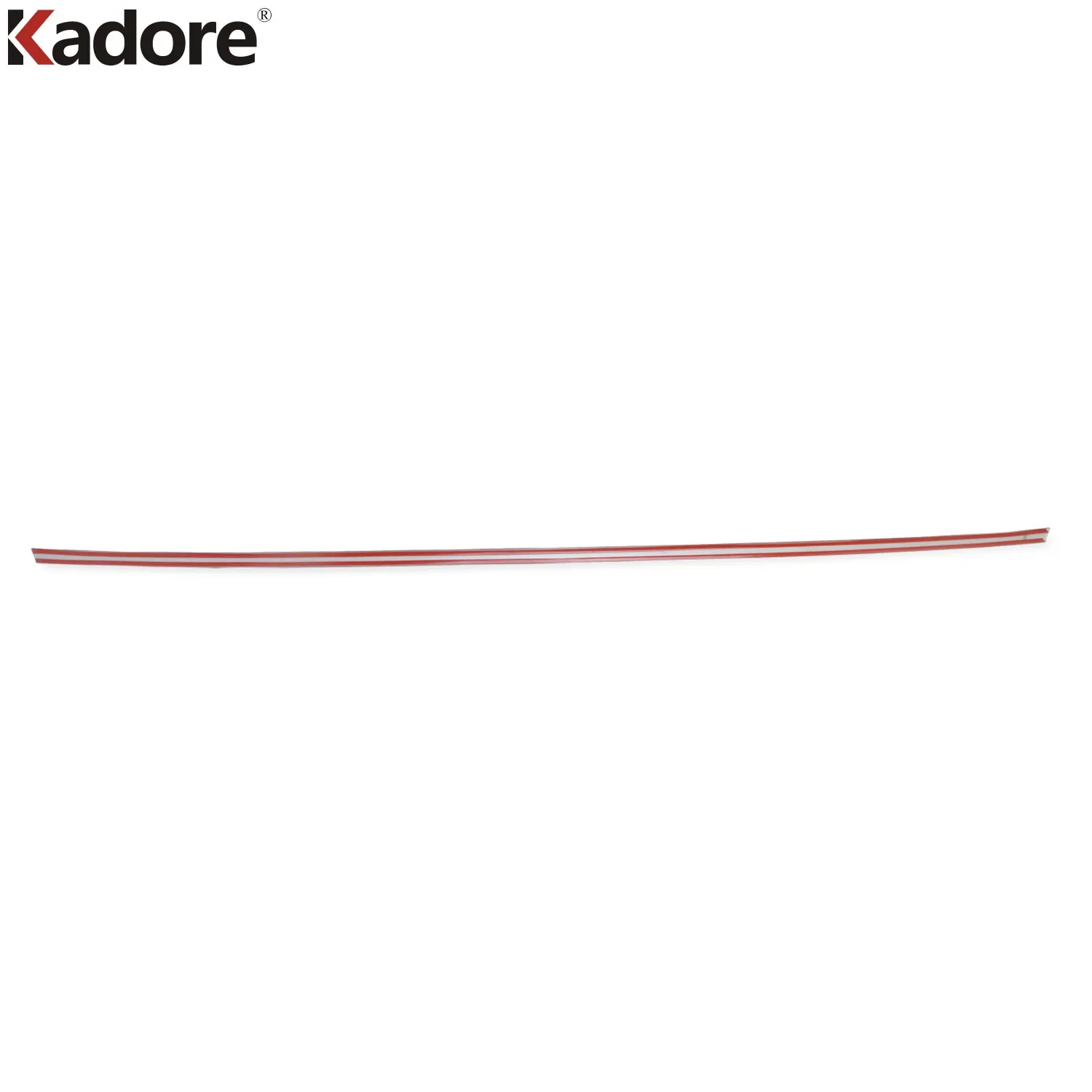 For Hyundai Kona Kauai SUV 2017-2020 2021 2022 Stainless Steel Rear Trunk Lid Cover Trim Tail Gate Bottom Strip Car Accessories