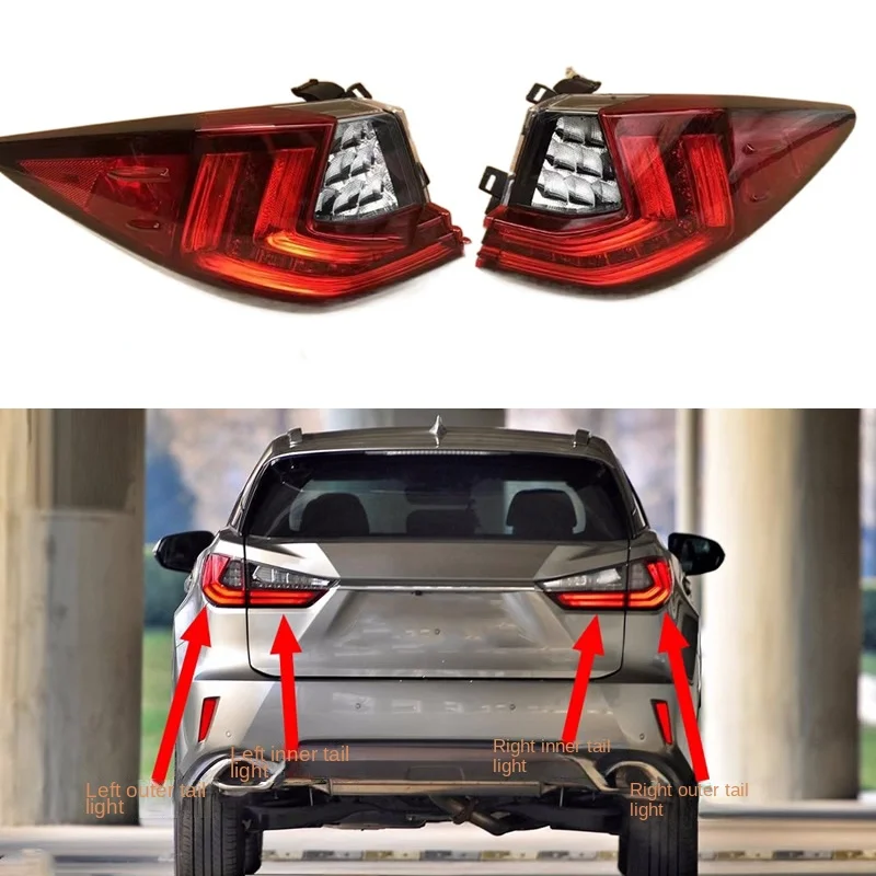 

For Fits 2016-2019 Lexus RX350/270 rear taillight cover original mobile turning brake light