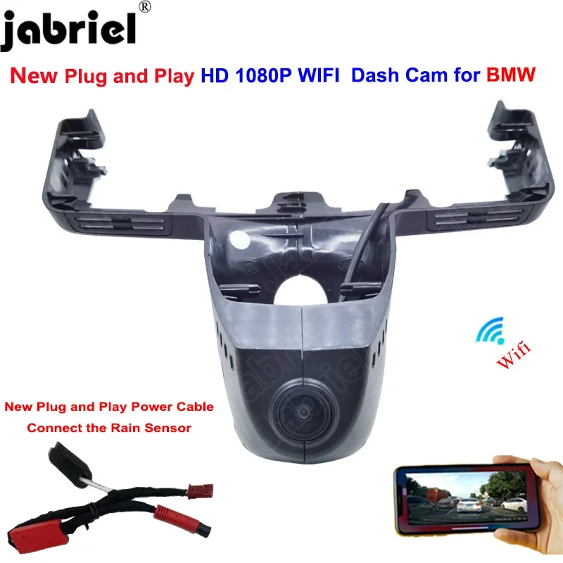 

Видеорегистратор HD Wi-Fi для BMW X5 G05 X3 G01 X7 G07 2018 2019 2020 2021 2022 для BMW 3 серии G20 G21 Автомобильный видеорегистратор Dashcam
