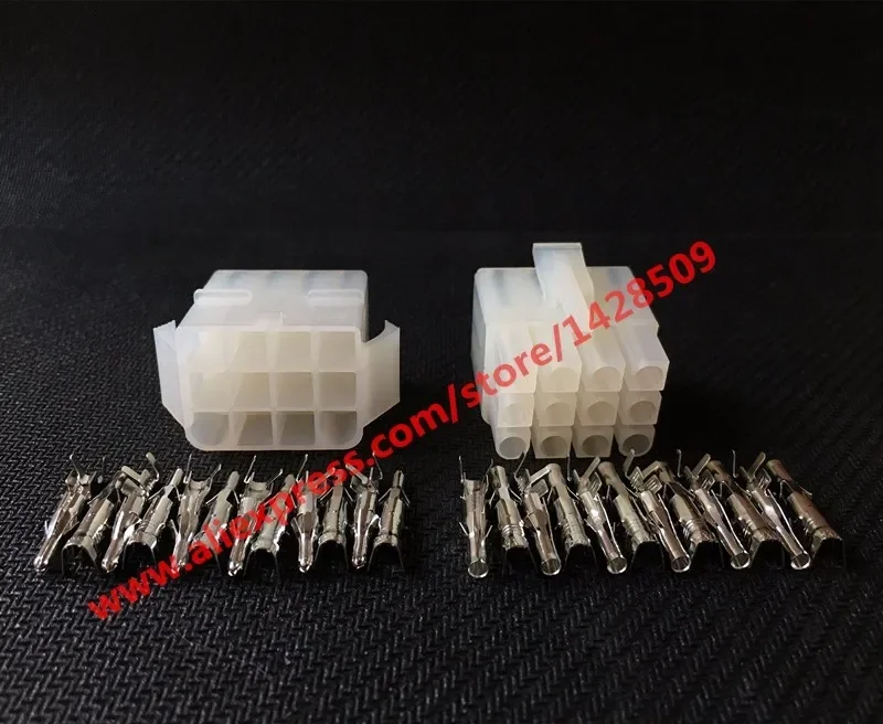 1 Set 12 Pin 12 Way Female And Male Big Tamiya Connector Set Kits Large Tamiya Set L6.2 6.2MM Socket Plug