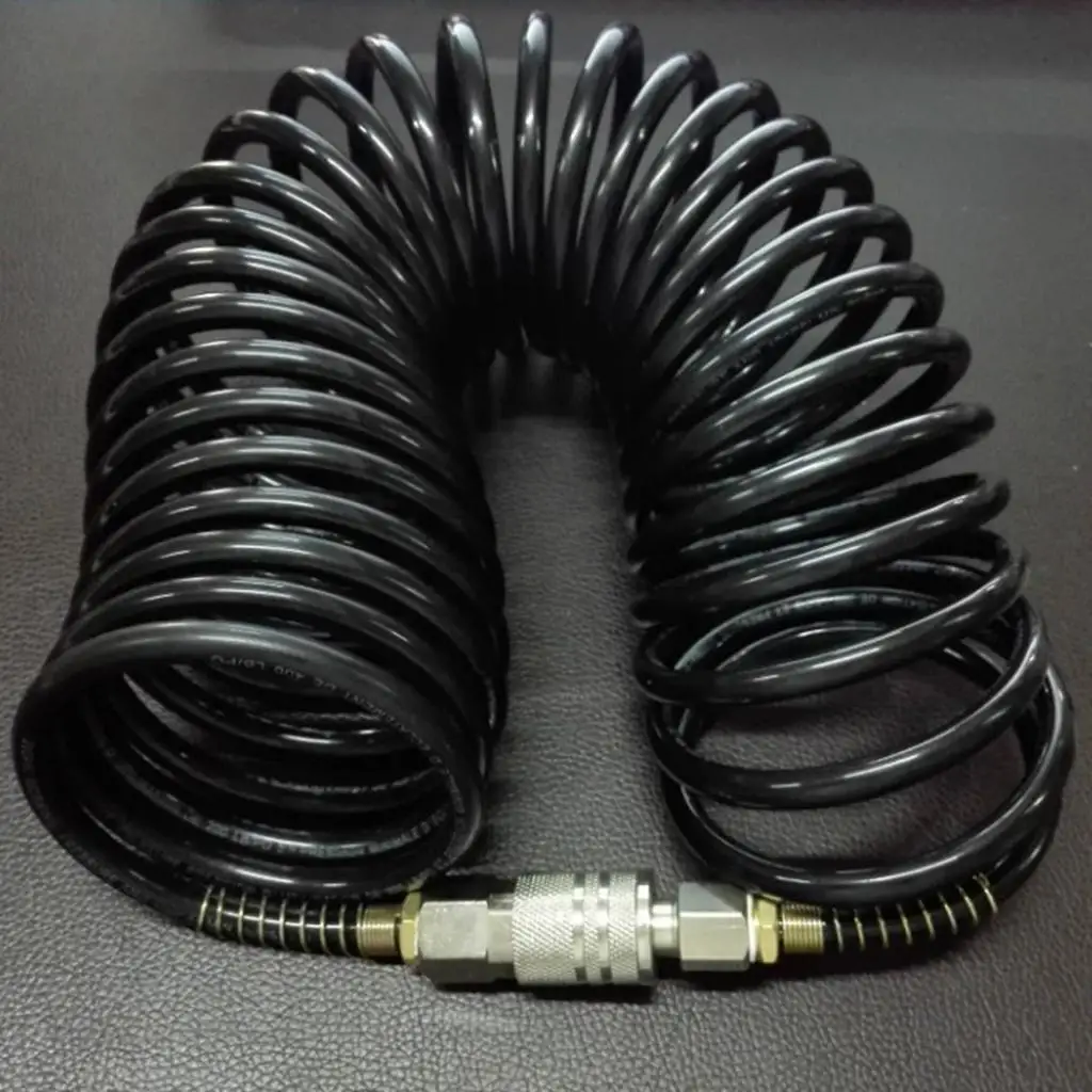 

Polyethylene Flexible Air Hose with Quick Joint for Pneumatic Tool Compressor Hose Reel