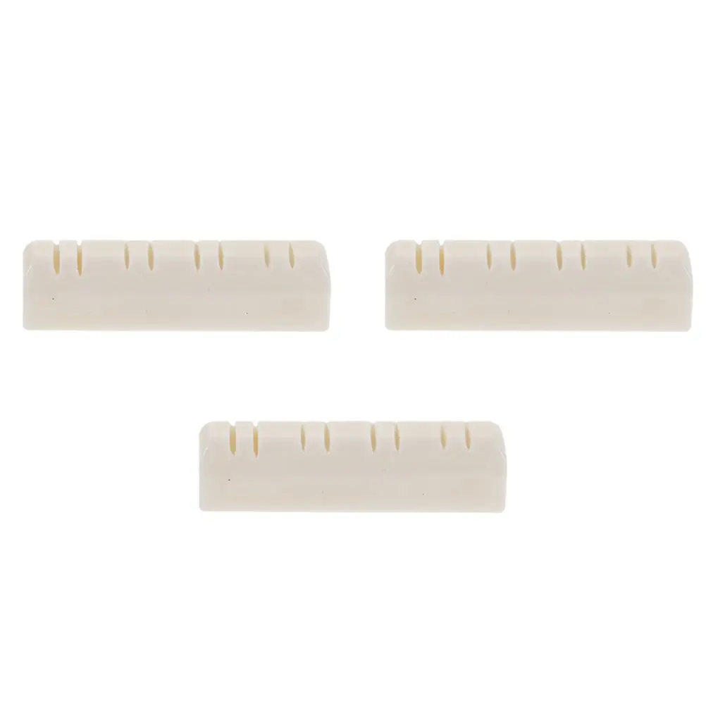 

3 Pcs Pillow Accessories Mandolin Parts Replacement Instrument Accessory Guitar String Fixing Bone Nut Beef